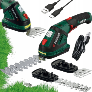 Akumulátorové elektrické nožnice Parkside 12 cm 4 V